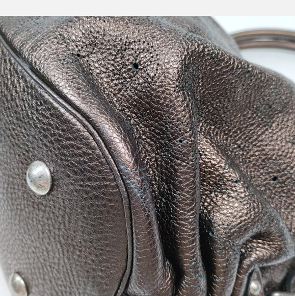 Louis Vuitton LV Shoulder Bag Morudore Brown Mahina handbag - Picture 6 of 9